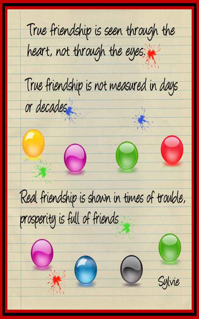 Friendship Quotes By Heart