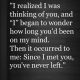I was thinking of you - Love Quotes