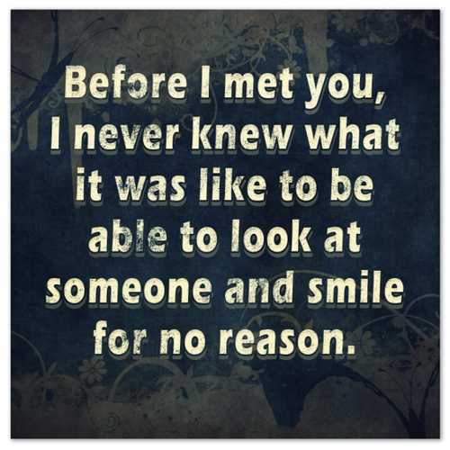 cute love quotes smile-for-no-reason