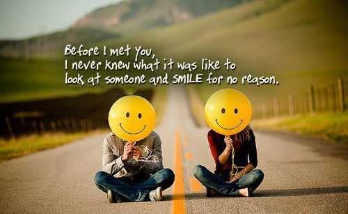sayings about love relationship advice Someone and Smile for no reason, - relationship quotes