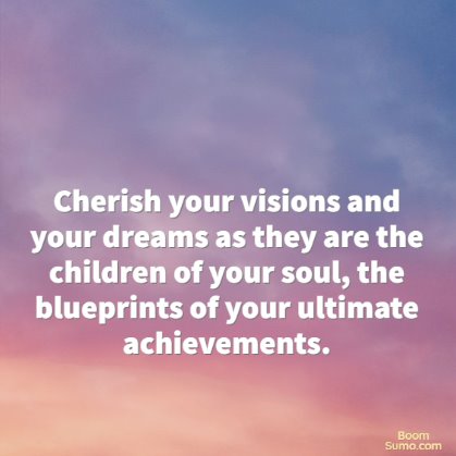 dream quotes motivational