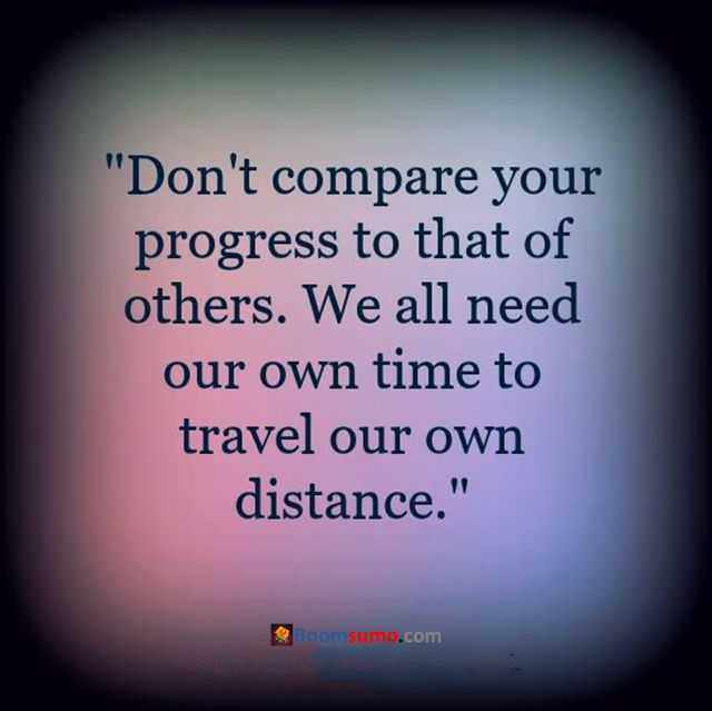 Success Quotes: Don’t Compare Your Progress Quotes About Success – Boom ...