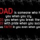 Best Fathers Day Quotes Dad Faith Even When You Fail – Good Quotes About Dads