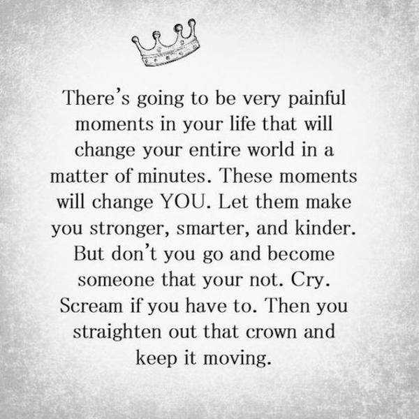 Positive Uplifting Quotes For Difficult Times To Make Crown Keep It