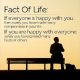Best Happy Quotes about Happiness Fact Of Life, If Everyone Happy life