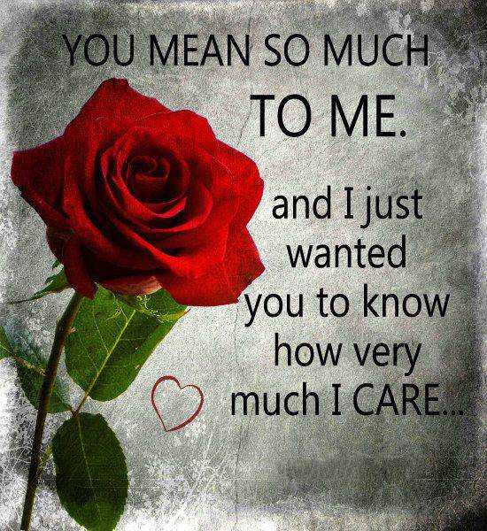 Best love Quotes How Very much I care I Miss You So much To Me