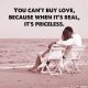 Love Quotes About love Sayings You Can't Buy Love, It's Priceless