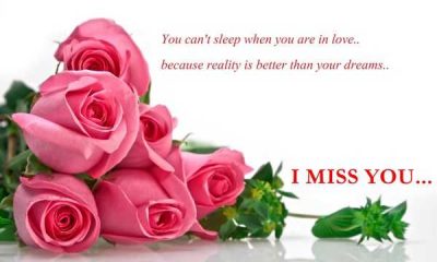 Best Love Quotes Love sayings I Miss You You Can't sleep, When You in Love