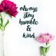 Happiness quotes Why Always Stay Humble