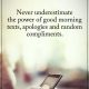 Inspirational Life Quotes Never Underestimate The Good Morning