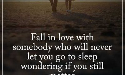 Inspirational love Quotes Fall in Love Never Let You Go