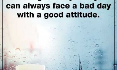 Positive Attitude Quotes You Can't Always have A Good Day, Good Attitude Solve Your bad Day
