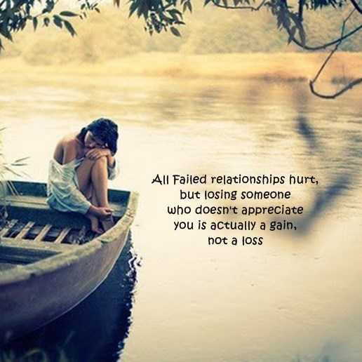 Relationships Quotes Why Failed Relationships Not A Loss, Happy One