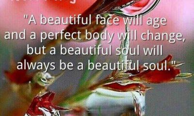Good morning quotes beauty Perfect body changed But beautiful Soul