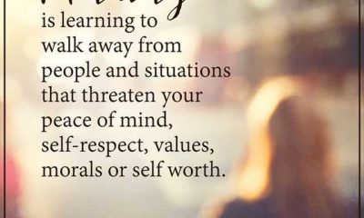Motivational Quotes This Is What Maturity Walk Away