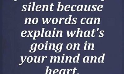 good quotes about life messages Sometimes stay silent