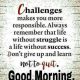 Good Morning Quotes Don't give up and learn not to quit