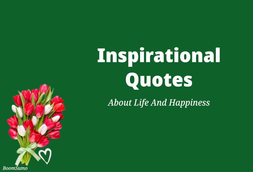 100 Inspirational Quotes About Life And Happiness Precocious Spartan ...