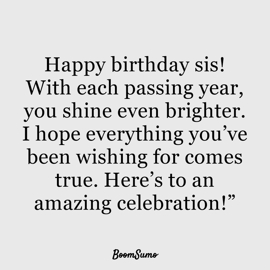 110 Best Happy Birthday Sister Quotes Wishes 84