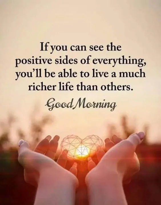 Positive Good Morning Quotes With Beautiful Images 1