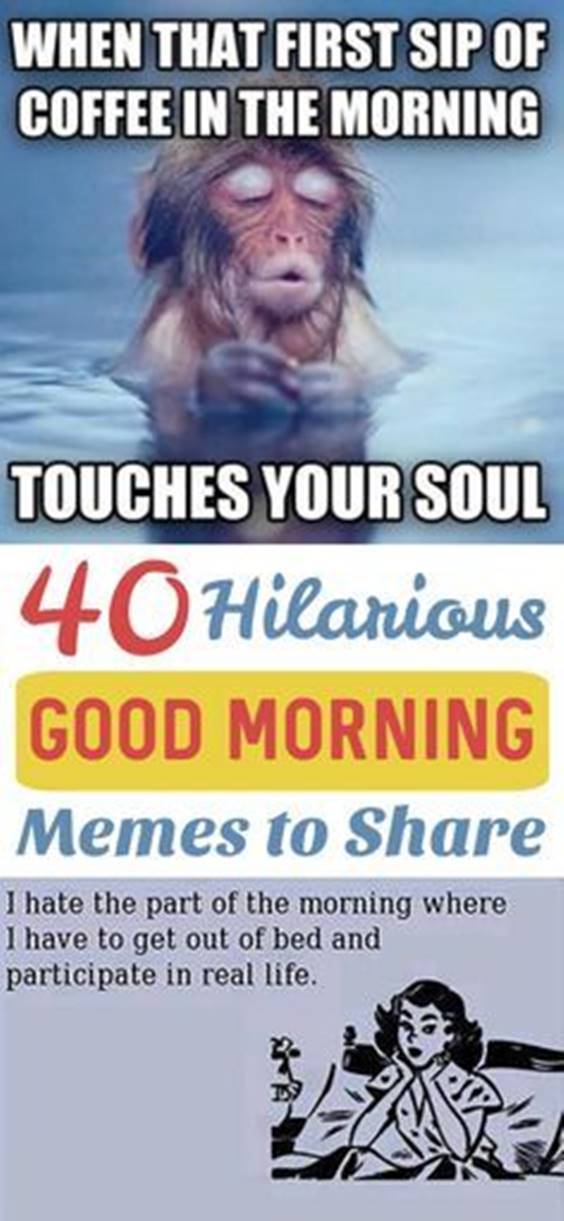 good morning memes