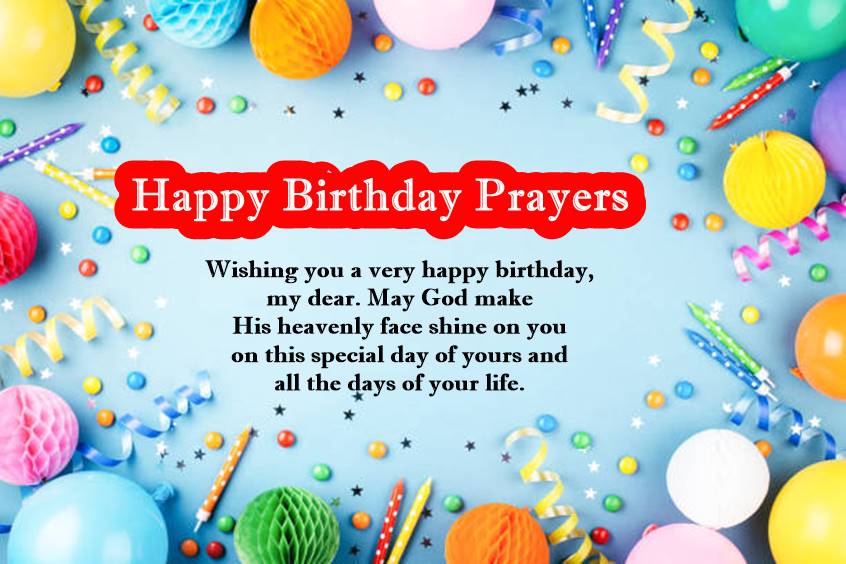 birthday prayer for a friend