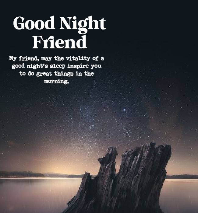 good night images with quotes for friends