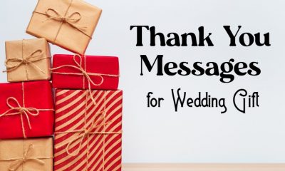 How to Write a Wedding Thank You Card Thank You Notes for Wedding Gifts