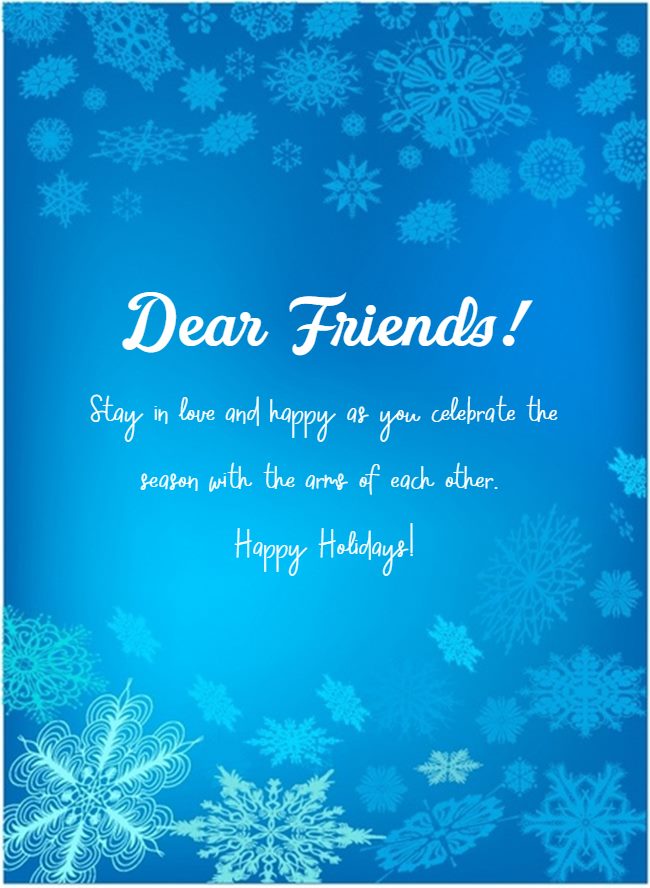 funny holiday messages for friend