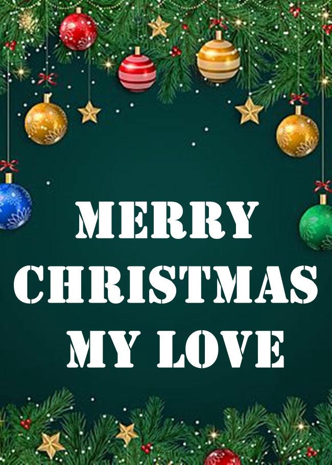 merry christmas i love you quotes