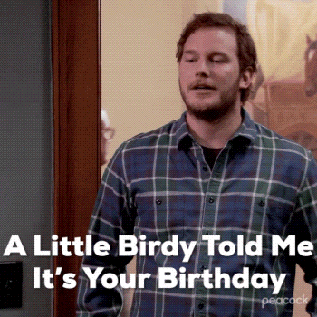 Happy Birthday to Myself animated Gif