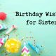 birthday wishes for sister happy birthday sister