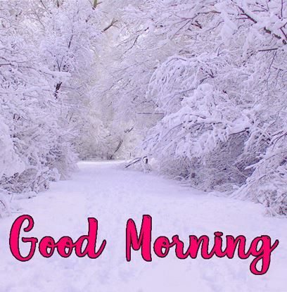 cold good morning images