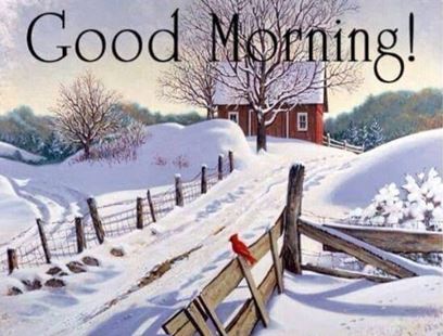 good cold morning