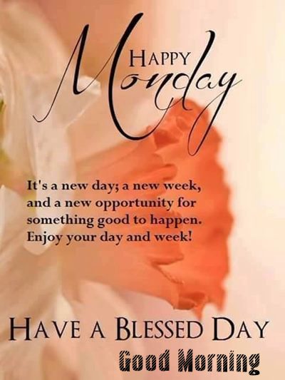 good monday