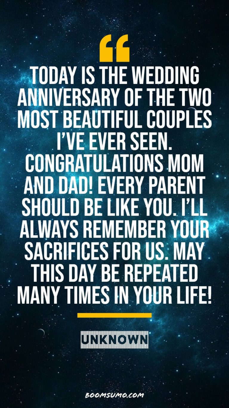 70 Happy Anniversary Quotes for Mom And Dad Happy Anniversary Wishes BoomSumo