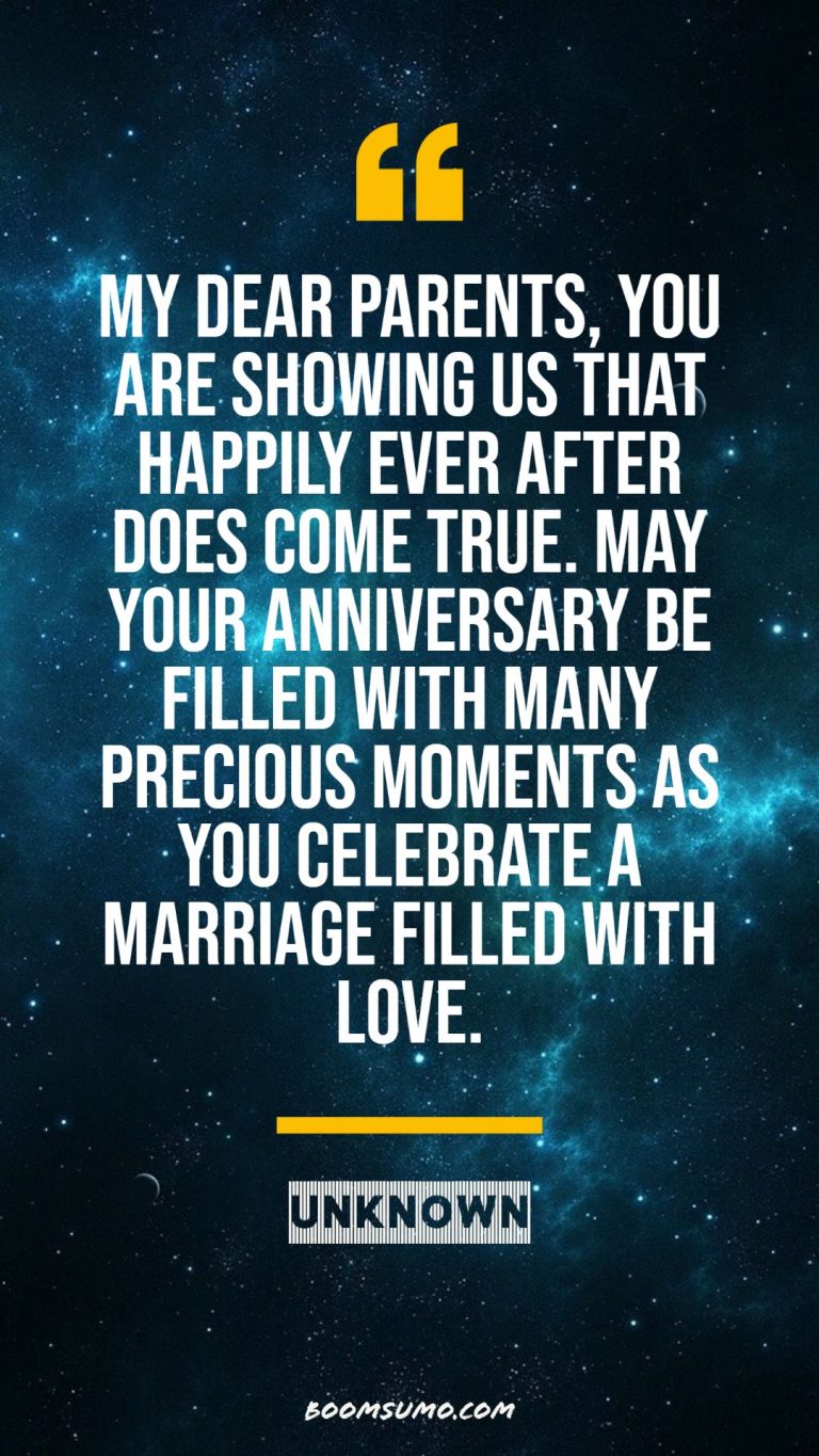 70 Happy Anniversary Quotes for Mom And Dad - Happy Anniversary Wishes ...