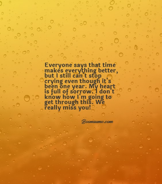 one year death anniversary quotes for loved one