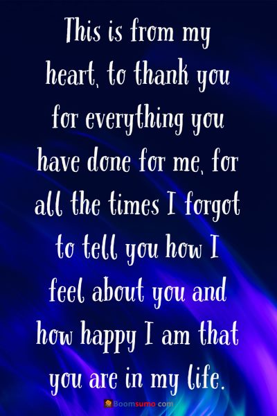 102 Thank You for Loving Me Quotes – BoomSumo