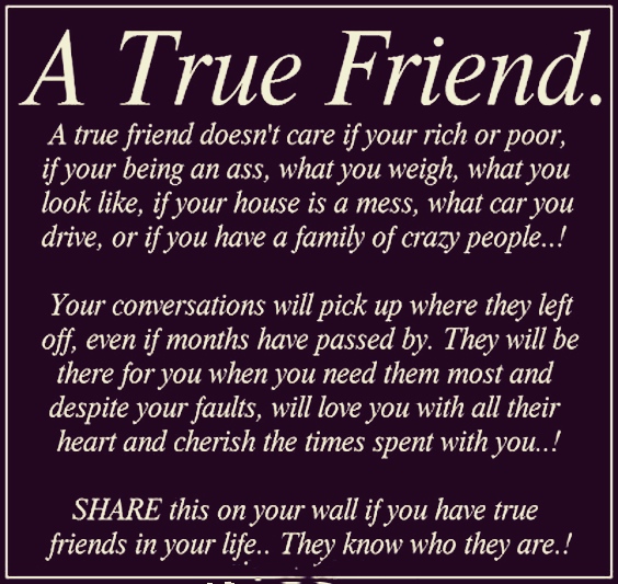 Short quotes about a true friend Short quotes about a true friend