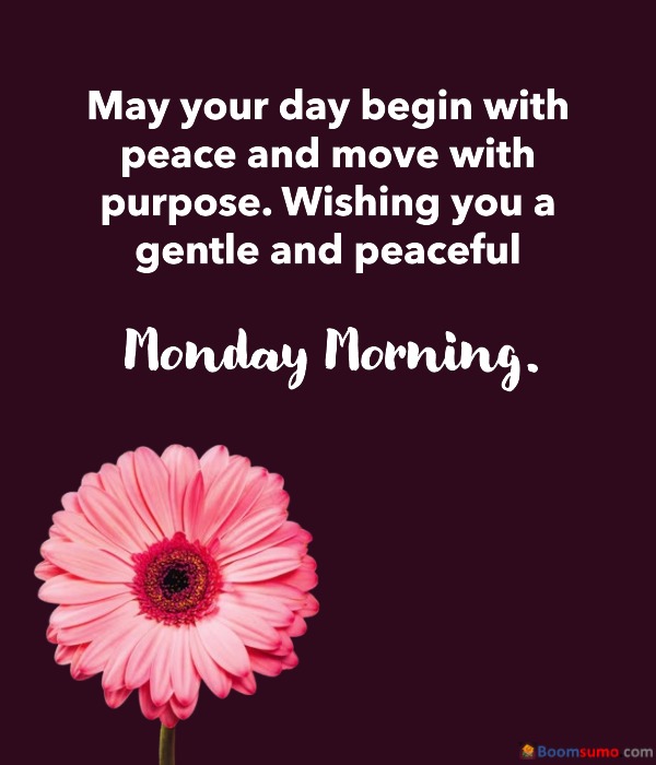 Sincere Monday Blessings Images and Touching Good Morning Greetings