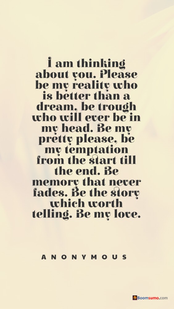 romantic thinking of you quotes for him