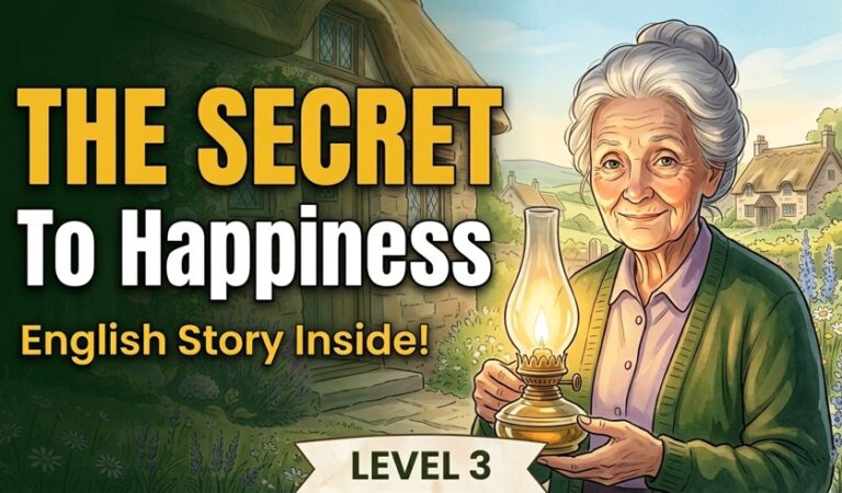 Learn English Through Story: The Old Woman’s Secret (Level 3)