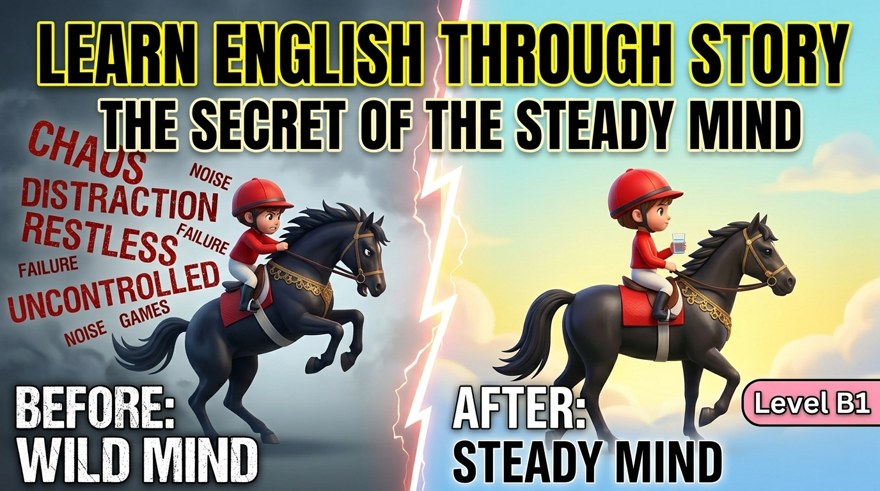 Learn English Through Story The Secret of the Steady Mind