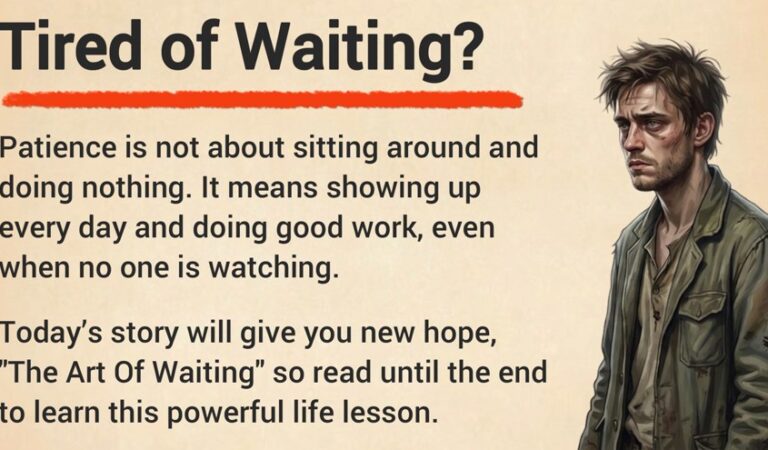 Tired of Waiting? Learn English Through Story (Graded Reader)