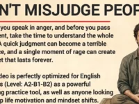 DON'T MISJUDGE PEOPLE Graded Reader Learn English Through Story Motivation Listening Practice