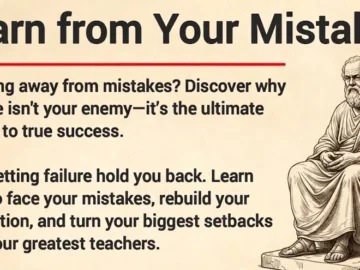 Failure is Your Best Teacher How to Learn from Your Mistakes
