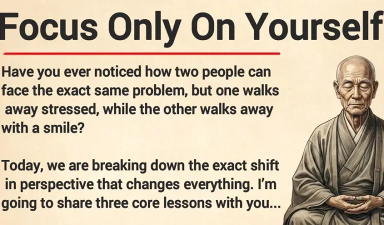 Focus Only On Yourself | Graded Reader