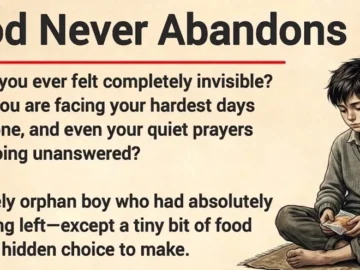 God Never Abandons Graded Reader Learn English Through Story Motivation Listening Practice