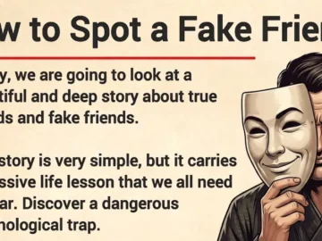 How to Spot a Fake Friend Before It’s Too Late A Lesson in Fake Friends English Graded Reader